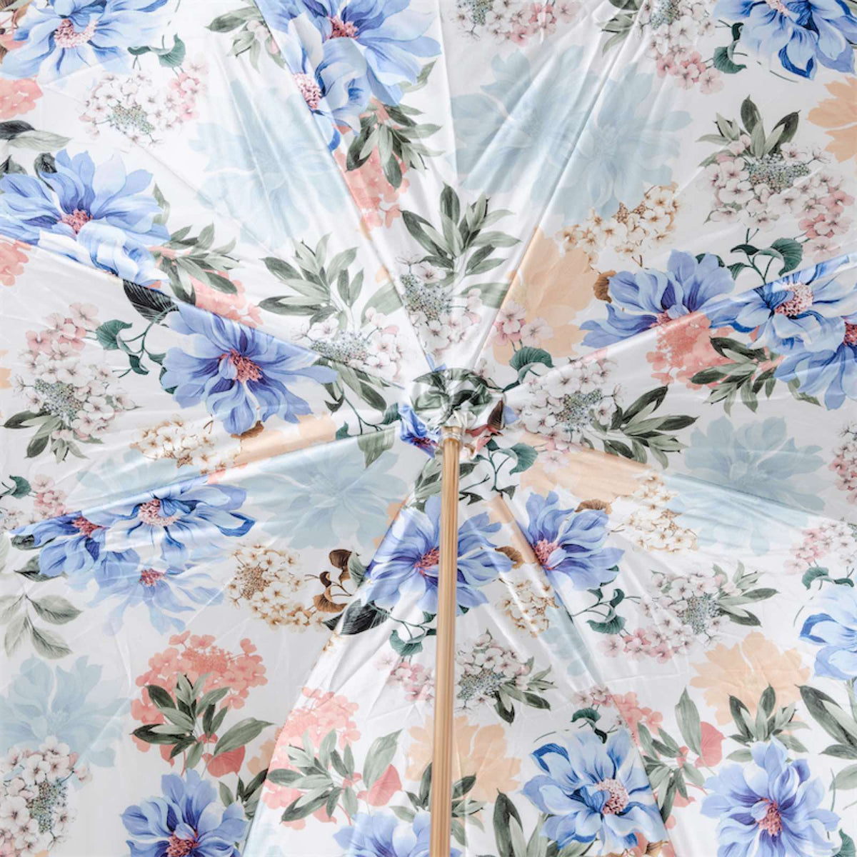 Pasotti Ivory Umbrella Flowered — view 4