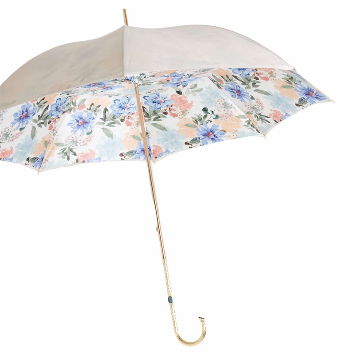 Pasotti Ivory Umbrella Flowered — view 7