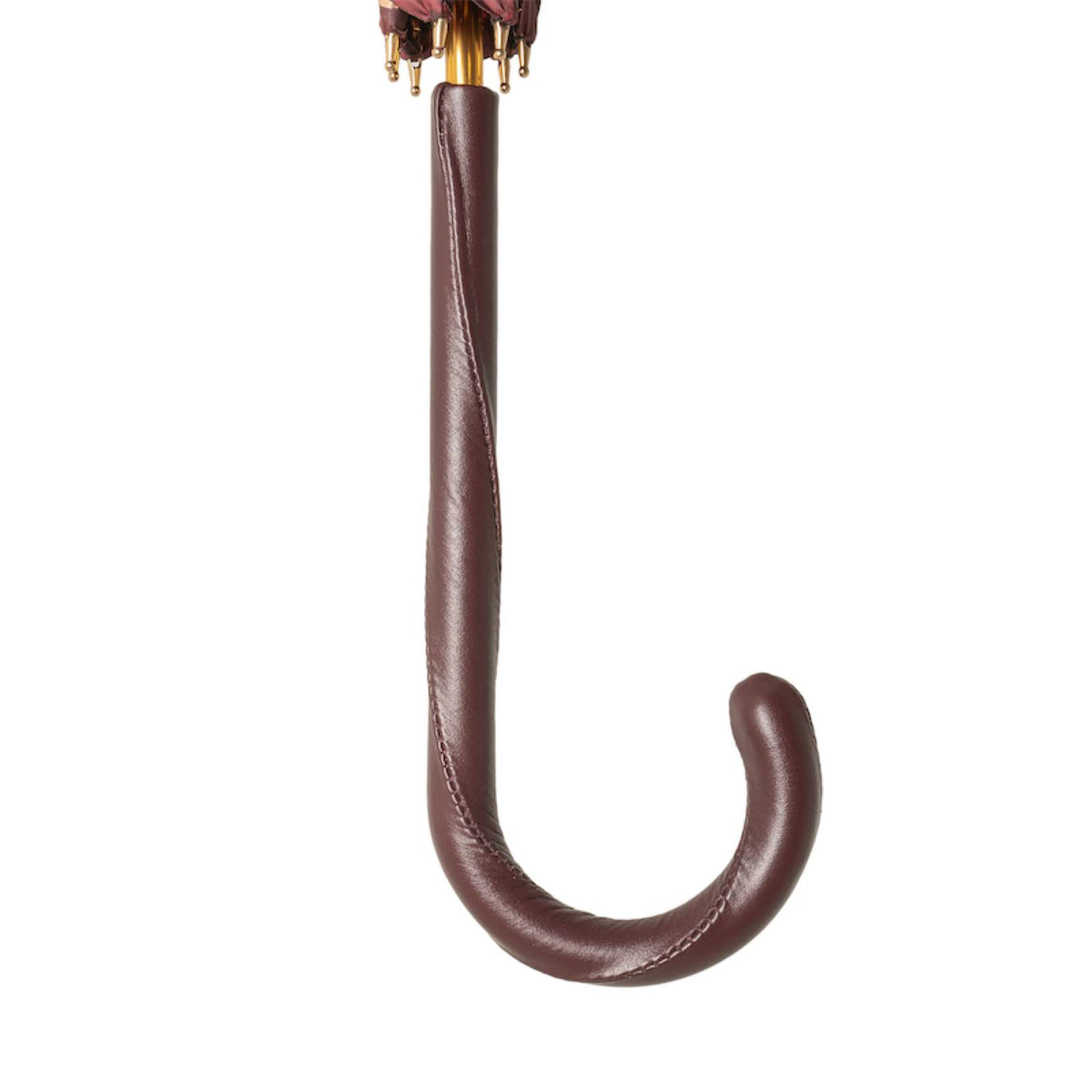 Pasotti Flowered Burgundy Umbrella — view 6