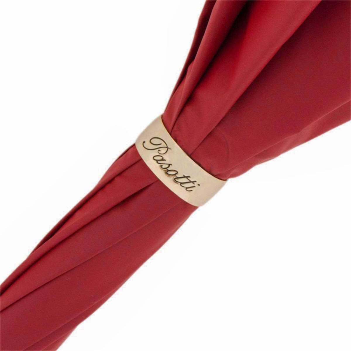 Pasotti Flowered Burgundy Umbrella — view 7
