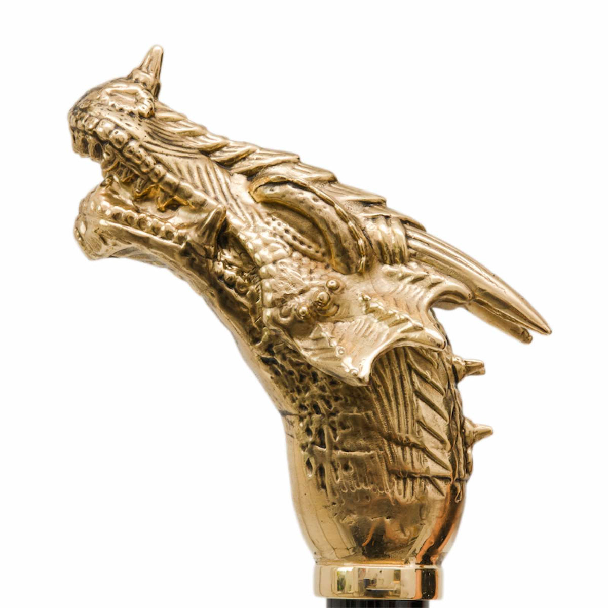 Pasotti Golden Dragons Burgundy Umbrella — view 4