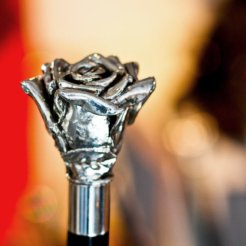 Pasotti Silver Rose Cane — view 7