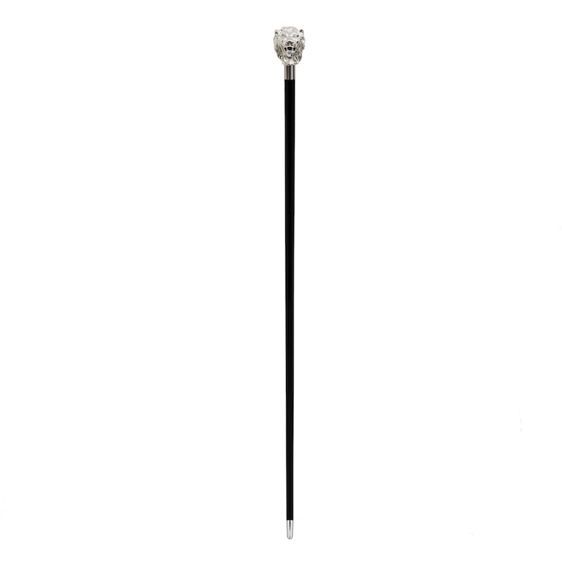 Pasotti Silver Lion Cane — view 2