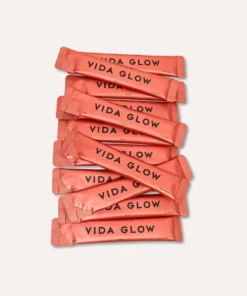 Alternative view of vida glow peach marine collagen 30x3g