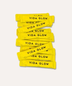 Alternative view of vida glow pineapple natural marine collagen 30x3g