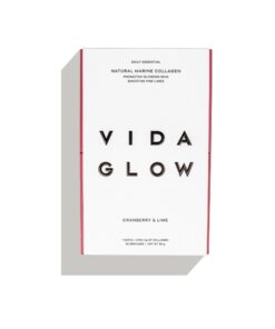vida glow cranberry and lime marine collagen 30x3G