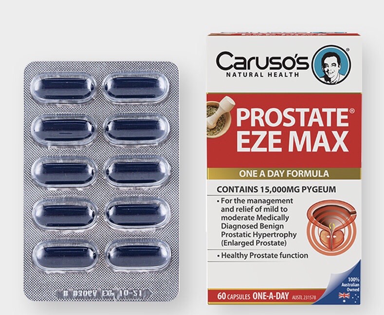 Caruso s Natural Health Prostate Eze Max 60 Capsules